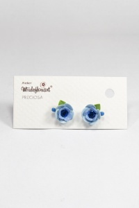 Cercei handmade cu cristale, model 236 - Img 2