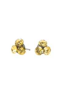Cercei Round Stones Chaton Tripple SS16, model 177