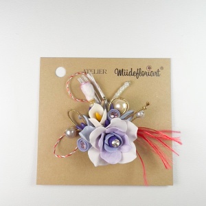 Martisor tip brosa, model 25MBR007 - Img 2