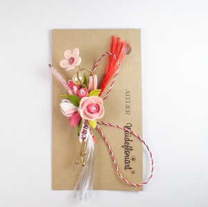 Martisor tip brosa, model 25MBR018 - Img 2