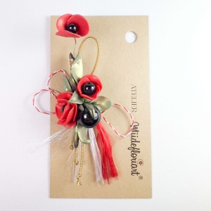 Martisor tip brosa, model 25MBR091 - Img 2