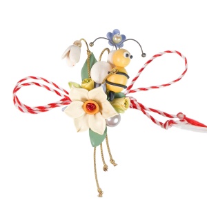 Martisor tip brosa, model 25MBR101