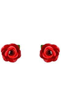 Cercei handmade cu cristale, model 266