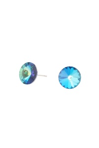 Cercei Round Stones Rivoli 12mm, model 206