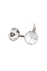 Cercei Round Stones Rivoli 14 mm, model 222