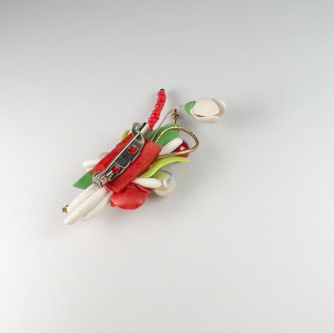 Martisor tip brosa, model 25MBR019 - Img 3