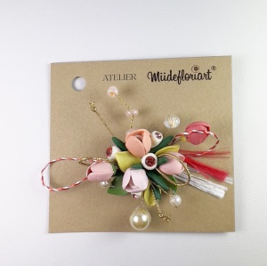Martisor tip brosa, model 25MBR032 - Img 2