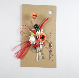 Martisor tip brosa, model 25MBR052 - Img 2