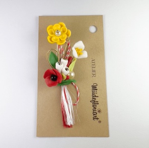 Martisor tip brosa, model 25MBR062 - Img 2