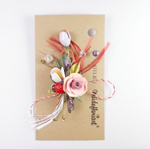 Martisor tip brosa, model 25MBR067 - Img 2