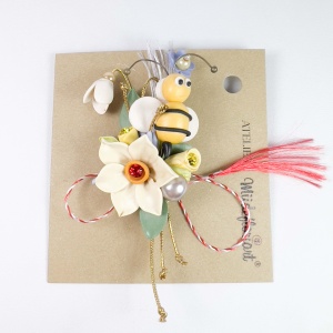Martisor tip brosa, model 25MBR101 - Img 2
