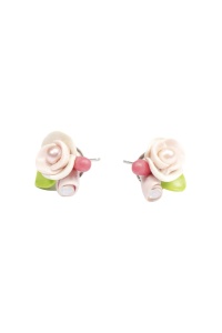 Cercei handmade cu cristale, model 232