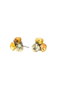 Cercei Round Stones Chaton Tripple SS19, model 174