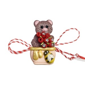 Martisor tip brosa animalute, model 26ANIM06