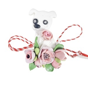Martisor tip brosa animalute, model 26ANIM08