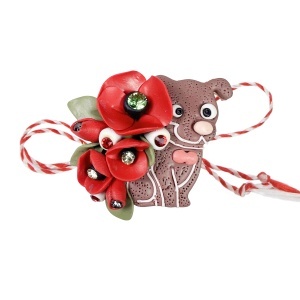 Martisor tip brosa animalute, model 26ANIM10