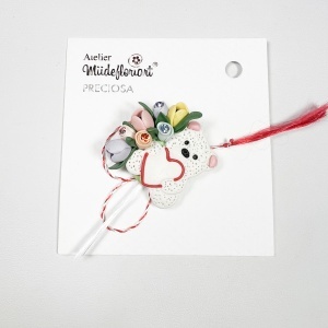 Martisor tip brosa animalute, model 26ANIM17 - Img 2