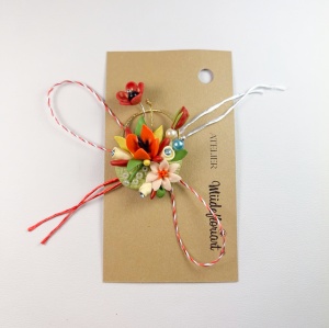Martisor tip brosa, model 25MBR022 - Img 2
