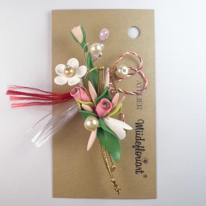 Martisor tip brosa, model 25MBR029 - Img 2