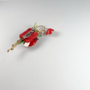 Martisor tip brosa, model 25MBR042 - Img 3