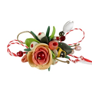 Martisor tip brosa, model 25MBR085