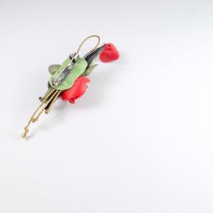 Martisor tip brosa, model 25MBR091 - Img 3