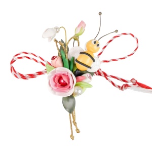 Martisor tip brosa, model 25MBR100