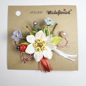 Martisor tip brosa, model 26MBR114 - Img 2