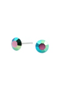 Cercei Round Stones Chaton 6mm, model 307