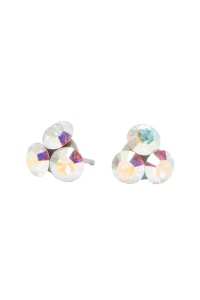 Cercei Round Stones Chaton Tripple SS19, model 181