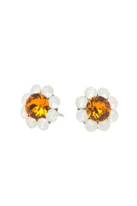 Cercei Round Stones SS24,PP21, Miidefloriart, model 126