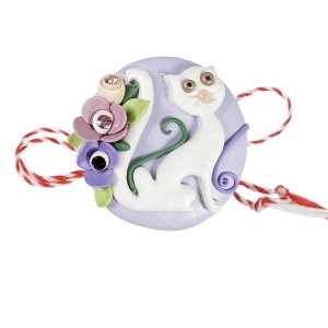 Martisor tip brosa animalute, model 26ANIM18