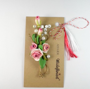 Martisor tip brosa, model 25MBR005 - Img 2