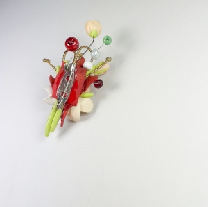 Martisor tip brosa, model 25MBR009 - Img 3