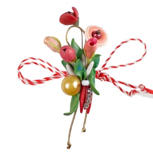 Martisor tip brosa, model 25MBR017
