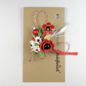 Martisor tip brosa, model 25MBR033 - Img 2