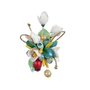 Martisor tip brosa, model 25MBR057