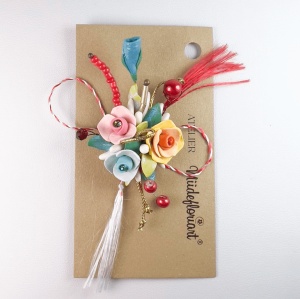 Martisor tip brosa, model 25MBR063 - Img 2