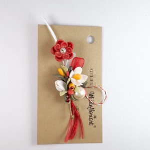 Martisor tip brosa, model 25MBR068 - Img 2