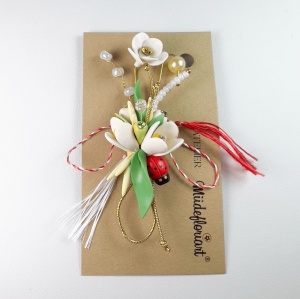 Martisor tip brosa, model 25MBR083 - Img 2