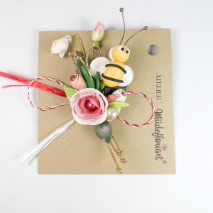 Martisor tip brosa, model 25MBR100 - Img 2