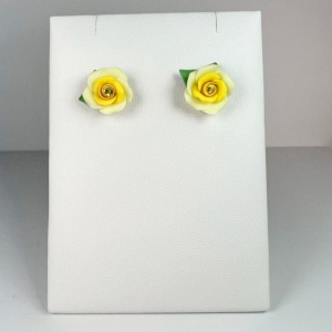 Cercei handmade cu cristale, model 264 - Img 2