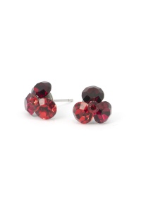 Cercei Round Stones Chaton Tripple SS29, model 380