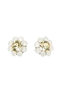 Cercei Round Stones SS24,PP21, Miidefloriart, model 132