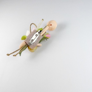 Martisor tip brosa, model 25MBR013 - Img 3