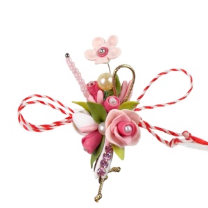 Martisor tip brosa, model 25MBR018