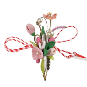 Martisor tip brosa, model 25MBR025