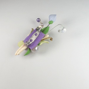 Martisor tip brosa, model 25MBR028 - Img 3