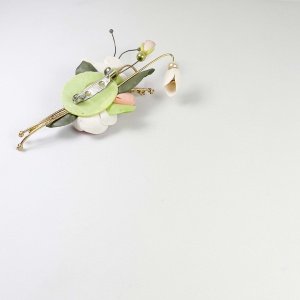 Martisor tip brosa, model 25MBR100 - Img 3