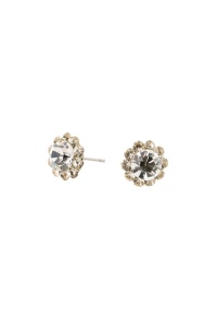 Cercei Round Stones Chaton SS34/PP21, model 204